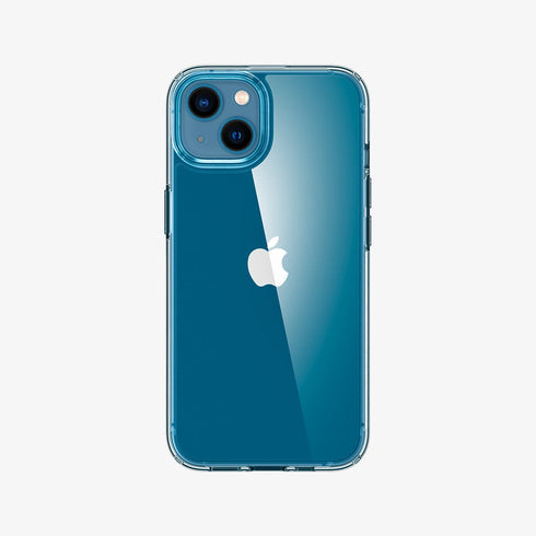 ACS03204 - iPhone 13 Pro Max Case Ultra Hybrid in crystal clear showing the back